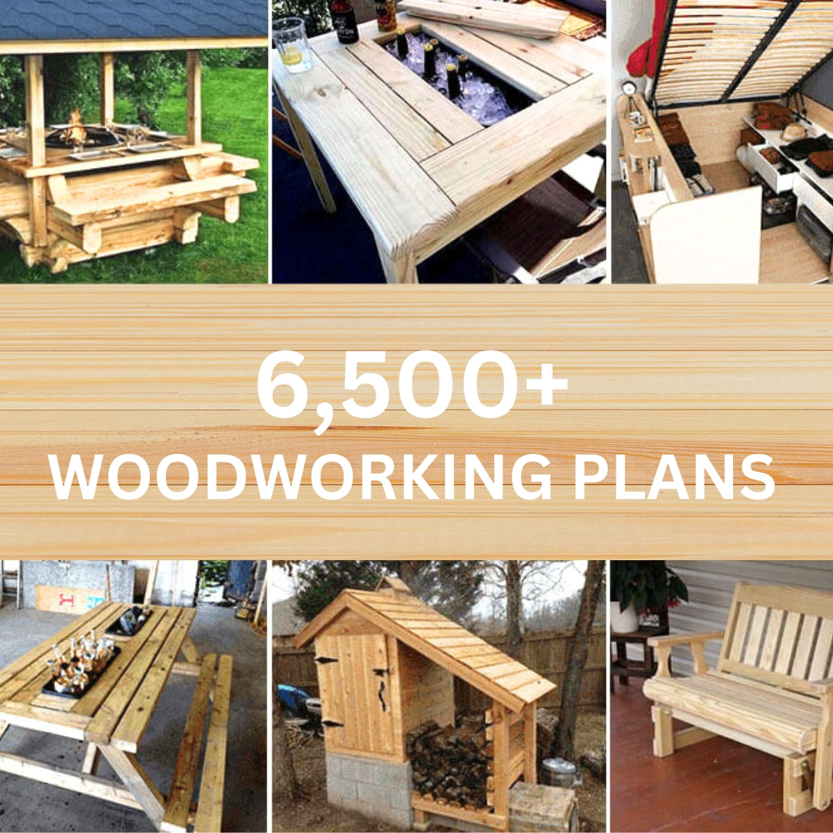 MasterWood Bundle - 6,500+ Woodworking Plans